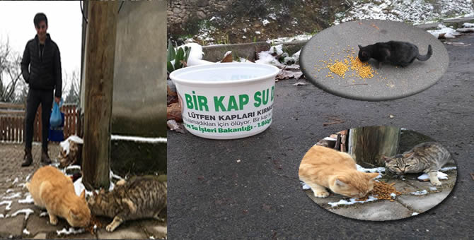 ÖĞRENCİLERDEN ÖRNEK DAVRANIŞ..