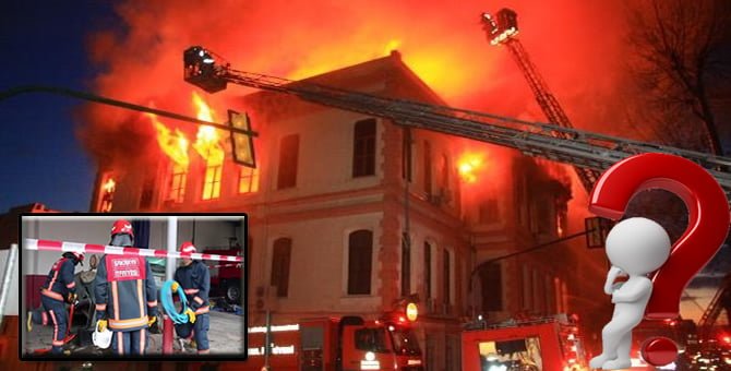 Çarşamba Günü Çarşı Merkezinde Yangın Çıkarsa Ne olur.!