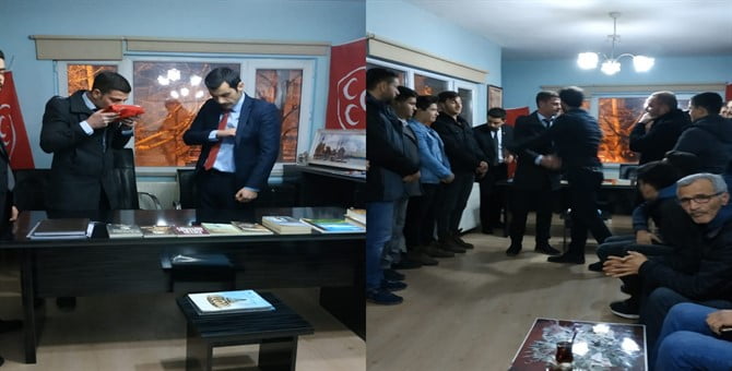 Pamukova Ülkü Ocağı Başkanlığına Oğuzhan Keskin Atandı.