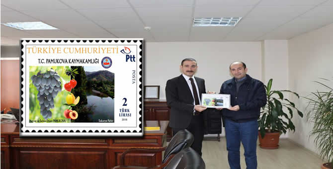 Pamukova’ya Özel Posta Pulu