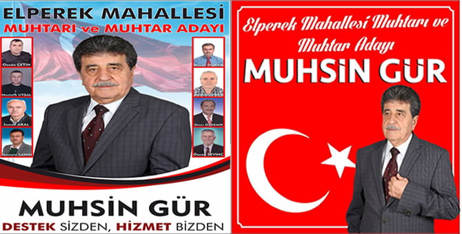 7/24 Kesintisiz Hizmet İçin ”Muhsin Gür” Yeniden Aday olduğunu açıkladı.