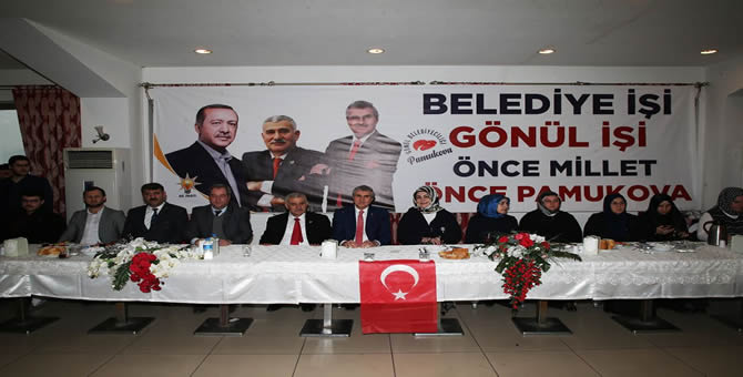 Ekrem Yüce,”Şehrimizin hizmetkarı olacağız”