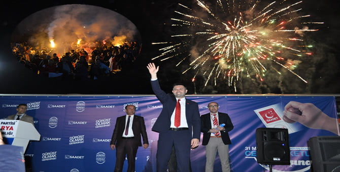 Aday Tanıtım Programında Güven Övün, Adeta Gövde Gösterisi Yaptı..