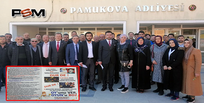 Ortalığı karıştıran bildiriye, Güven Övün, suç duyurusunda bulundu.