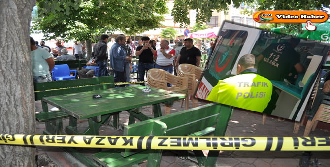Çay Bahçesinde Silahlı Saldırı, 1 Ölü..