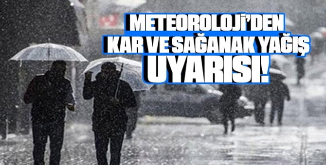 Meteoroloji uyardı..