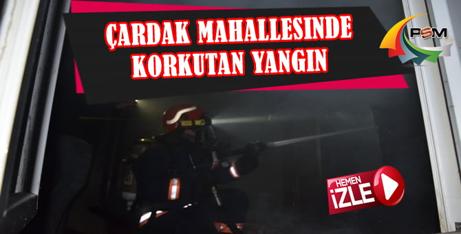 Tek Katlı Evde Maddi Hasarlı Yangın…