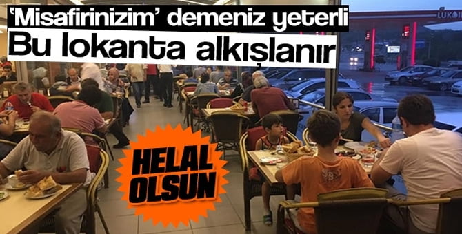 ”Allah ne verdiyse paylaşırız.”