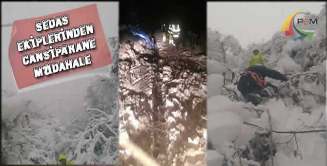 SEDAŞ’ta Cansiparane Kar Alarmı…