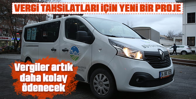 Büyükşehir’den Gezici Vergi Aracı…