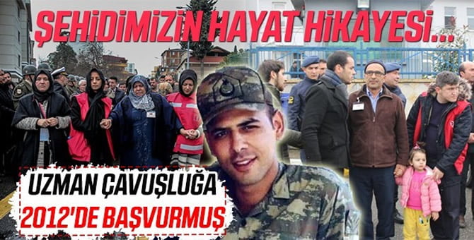 Şehidimizin hayat hikayesi…
