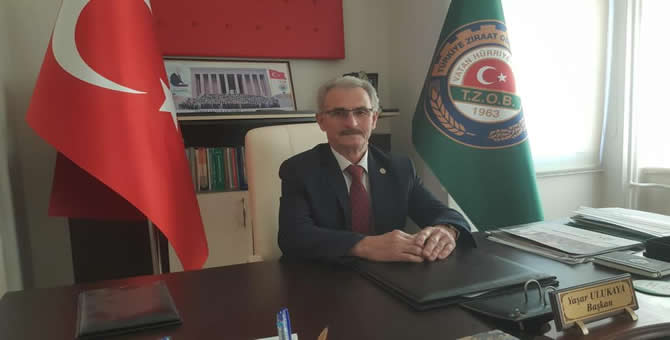 ZİRAAT ODASI BAŞKANI ULUKAYA’DAN CUMHURİYET BAYRAMI KUTLAMA MESAJI…