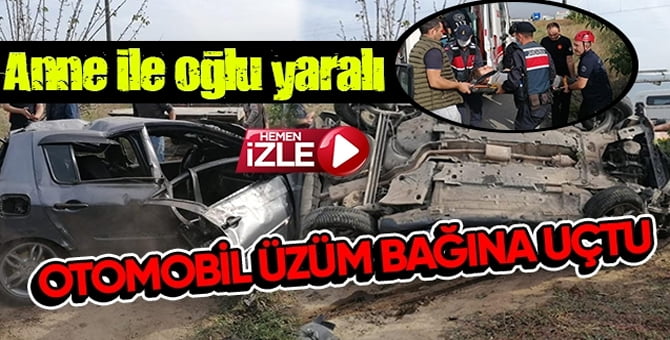 Direksiyon hakimiyetini kaybetti. 2 Yaralı!..