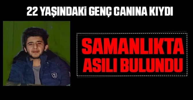 Pamukova’lı genç canına kıydı…