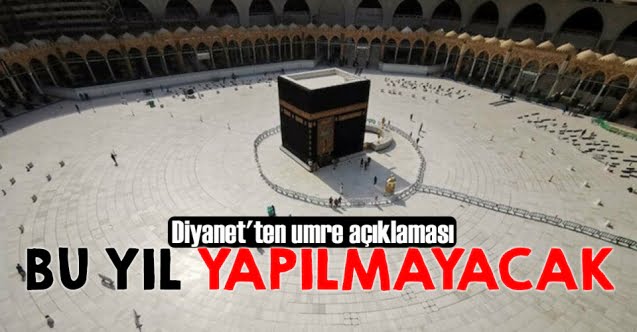 Diyanet’ten hac ve umre açıklaması…