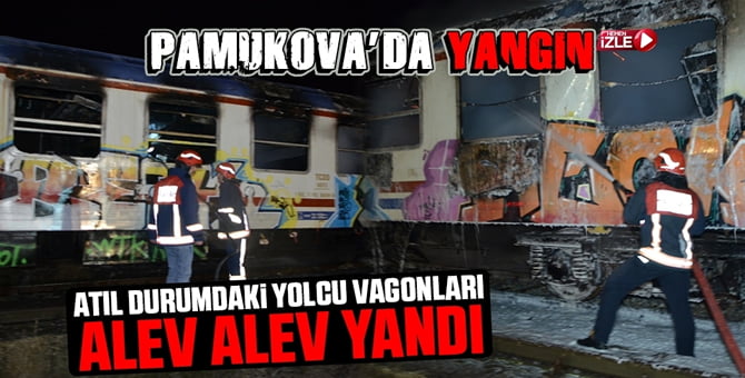 Pamukova’da yangın…