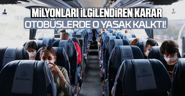 O yasak kaldırıldı…
