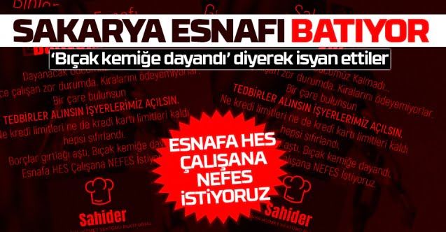 Sakarya Esnafı Can Çekişiyor!..