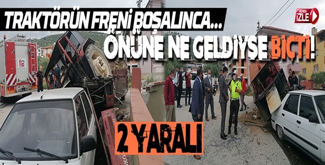 2 belediye personeli yaralandı…