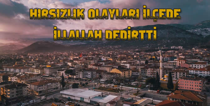 PAMUKOVA’DA HIRSIZLAR CİRİT ATIYOR…