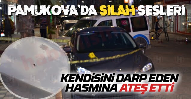 Pamukova’da silah sesleri