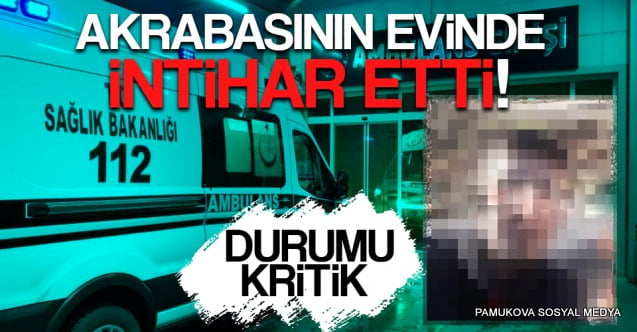 Boğazını keserek…