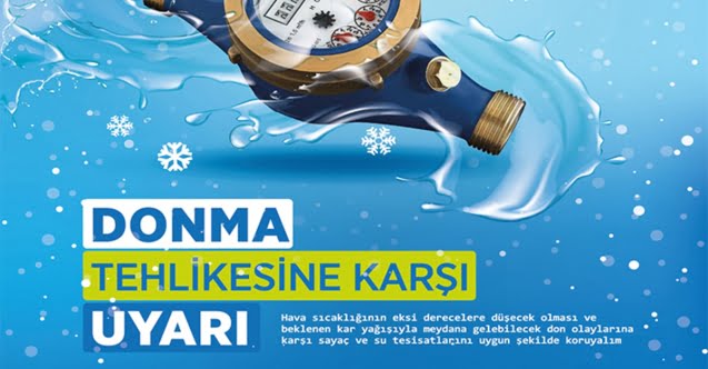 Büyükşehir su sayaçlarıyla ilgili uyarıda bulundu..