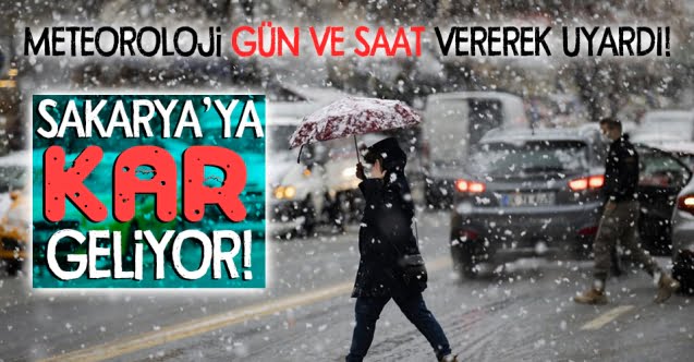 Meteoroloji’den kar uyarısı…