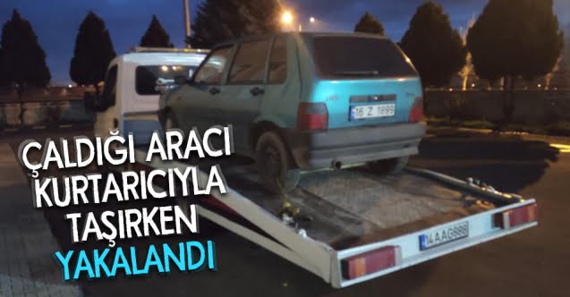Jandarma oto kurtarıcısı üzerinde yakalandı…