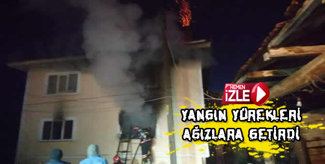 Çilekli Mahallesinde Korku Dolu Anlar…