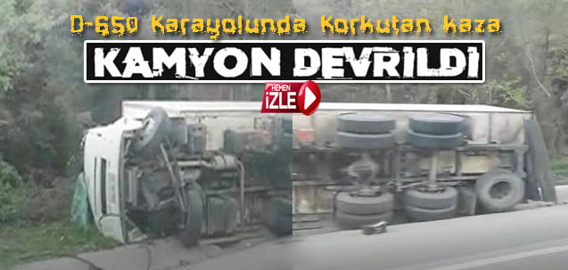 Geyve D-650 Kara Yolunda Kaza…