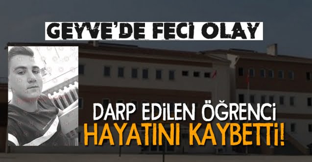 Geyve’de feci olay..