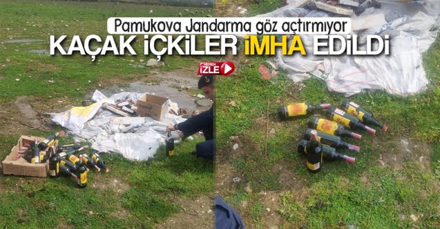 Pamukova’da kaçak içki operasyonu…