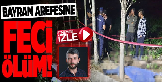 Feci kaza! Su kanalını Uçtu Hayatını Kaybetti…