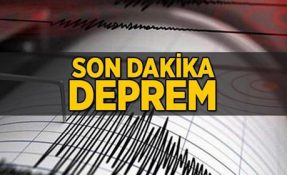 Son Dakika!  4.2 şiddetinde deprem meydana geldi..