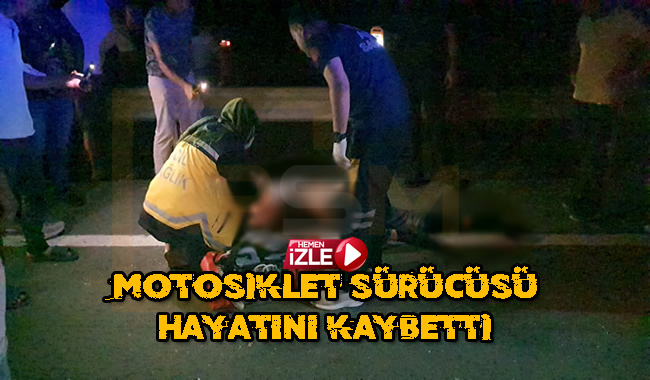 Pamukova’da Motosiklet Kazası! 1 Ölü..
