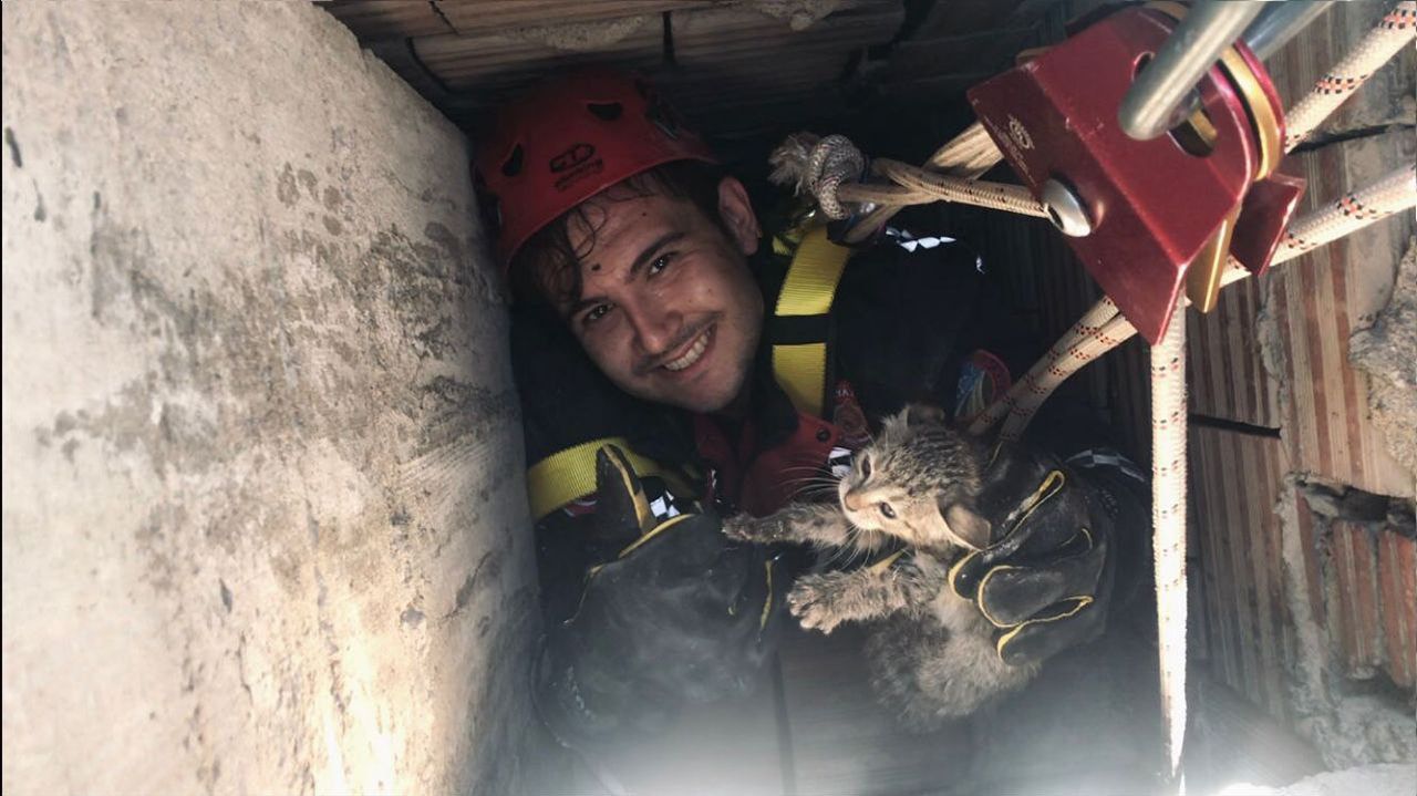 Pamukova İtfaiyesinden Kurtarma Operasyonu…