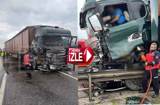 Turgutlu Mevkiinde Trafik Kazası: 1 Yaralı..