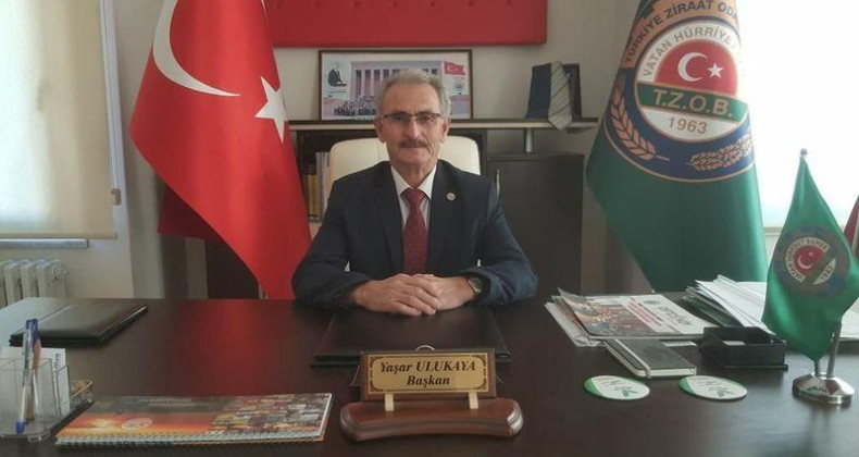 Ziraat Odası Başkanı Ulukaya’dan 30 Ağustos Zafer Bayramı mesajı…