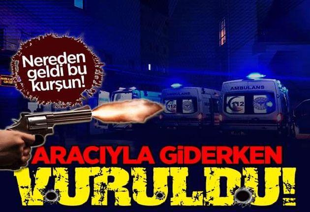 D-650 Kara Yolunda Aracıyla Giderken Vuruldu!