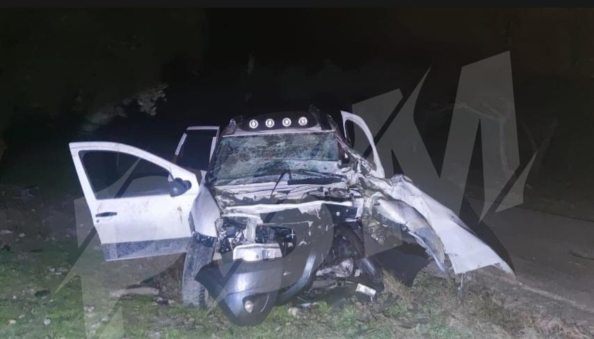 Kontrolü kaybetti ağaca çarptı! 1 Yaralı..