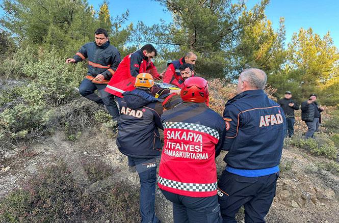 Kaçak Define Kazısında Ayağından  Yaralandı..