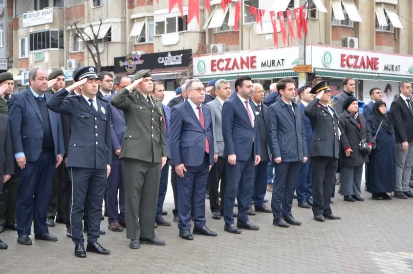 Pamukova’da 18 Mart Şehitleri Anma töreni düzenlendi..