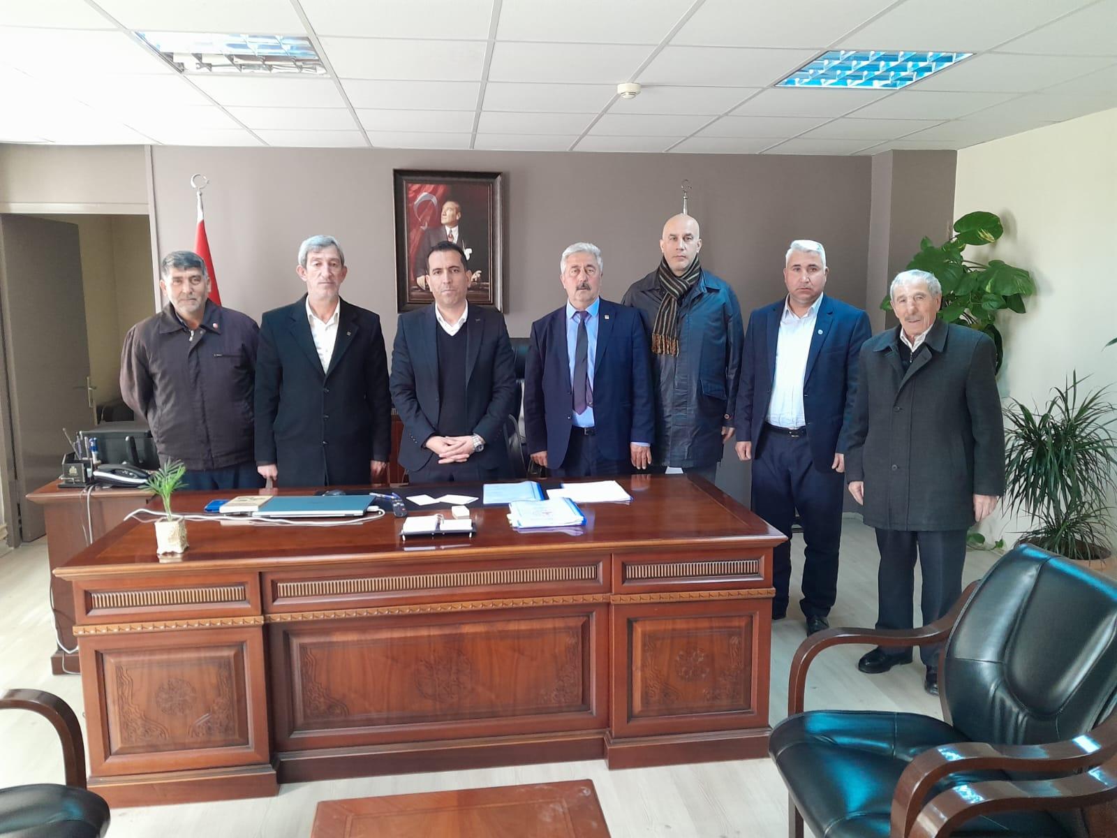 Millet İttifakından Yeni  Kaymakam Aktaş’a Hayırlı Olsun Ziyareti