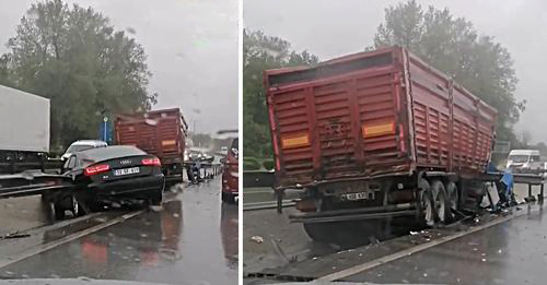 Hastane önünde ortalık savaş alanına döndü!