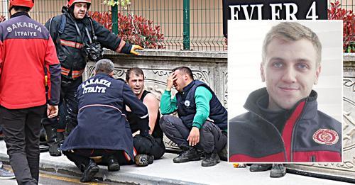 Yangın faciası! İtfaiye eri hayatını kaybetti…