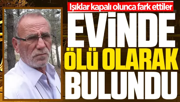 Geyve’de Evinde Ölü Bulundu!