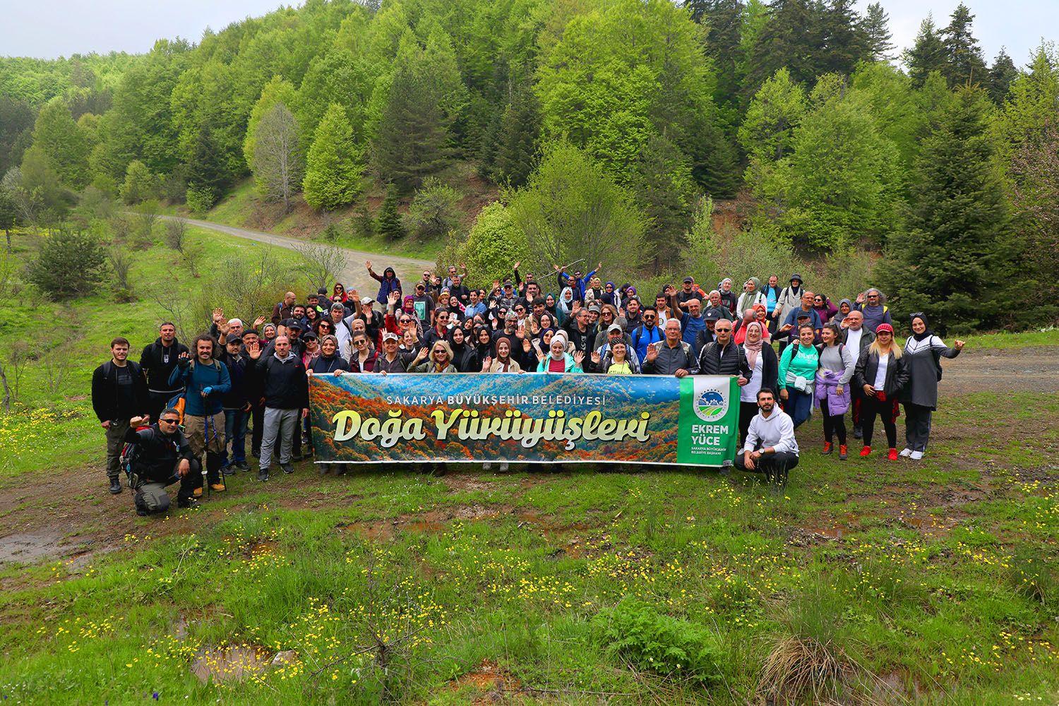 Doğa Yürüyüşlerinin Rotası Pamukova Oldu..