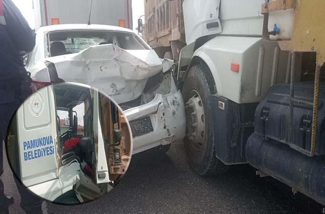 D-650 Karayolu Turgutlu Mevkiinde Zincirleme Kaza! 3 Yaralı..