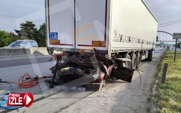 D-650’de feci kaza! Genç sürücü hayatını kaybetti…